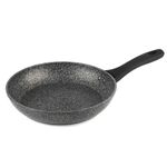 Salter BW05746 Megastone 24 cm Frying Pan – 10 x Tougher Non-Stick, Small Cooking Pan, PFOA-Free Forged Aluminium, Suitable For All Cooking Hobs & Metal Safe, Soft Touch Handle