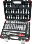 Hilka 02385802 58pce 3/8-inch Drive Socket Set