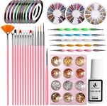 MAGIC ARMOR 46pcs Nail Art Tool Nai