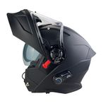 ViPER RS-V121 v8 Blinc4 Bluetooth Modular Flip Front Motorbike Helmet | ECE 22.06 | Dual Visor Pinlock Ready Adventure Touring Motorcycle Helmets (Matt Black, M)