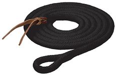 Weaver Leather Pima Cotton Lead, Black, 5/8" x 10'