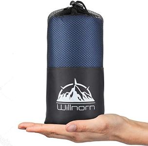 WILLNORN Sleeping Bag Liner,Travel Sheets & Adult Sleep Sack & Self Tan Sleep Sack for Backpacking,Hotel, Hostels, Lightweight Single Camping Sleep Pod