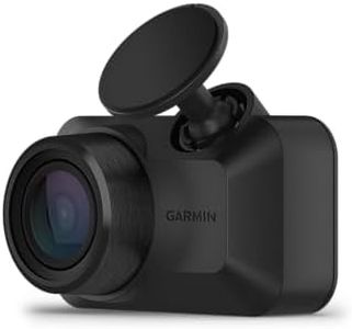 Garmin Dash Cam Mini 3, Ultracompact 1080p HD Dash Cam with a 140-degree Field of View, Built in Clarity Polarizer, Voice Controlled, Automatic Recording