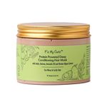 Fix My Curls Protein Powered Deep Conditioning Mask | Avocado Oil, Amla, Cocoa Butter | Hair Mask For Curly, Wavy, Dry & Coloured Hair | Intensive Hair Repair with Pro - Keratin Bond Repair |300gm