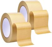 XUTONG 4.5cm X 50m, Self Adhesive Backing Tape Picture Framing Canvas Craft Brown Kraft