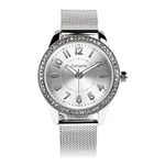 Watches for Women Silver Ladies Watch Waterproof Fashion Quartz Women's Wrist Watches for Girls