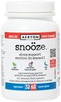 Snoöze – Melatonin Free Natural Sleep Aid by Aeryon Wellness | Valerian Root, L-Theanine, GABA, Magnesium Glycinate, Chinese Hawthorn, & Passionflower – Support A Healthy Sleep Cycle – 30 Day Supply
