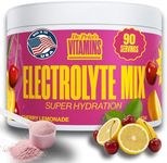 Dr. Price’s Electrolyte Mix | Sugar-Free Hydration Powder with 72+ Trace Minerals | No Sugar, Fast-Dissolving Electrolytes Powder Packets | Cherry Lemonade, 90 Servings