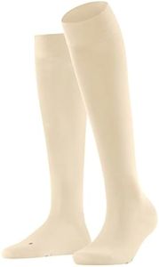 FALKE Women's Vitalizer Socks, Cotton, Beige (Cream 4011), 6.5-7.5