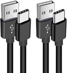 2Pack 6FT USB C Charging Cable Cord for GoPro Hero 11,Hero 10,Hero 9 Hero 8 Black MAX Hero 7 Black Silver White,Hero 6,Hero 5,2018,Hero5 Session,Type C Charger Cord Data File Transfer Sync Power Wire