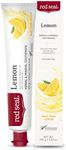 Red Seal Herbal & Mineral Lemon Toothpaste - Flavored Toothpaste with a Non Mint Taste - Vegan Friendly, Cruelty Free, No Artificial Colors or Flavors, NATRUE Certified Natural, SLS Free, 3.53 oz