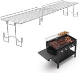 Yukon Glory™ Griddle Warming Rack - Designed for Blackstone Griddle 36" 1825 - New & Improved Design, One-Step Clip on Attachment (Not for Pro-Series)
