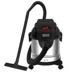 Taurus by INALSA Wet and Dry Vacuum Cleaner for Home,12 LTR Capacity,1200 W,17 kPa Suction,Blower Function,HEPA Filter,Wet Vacuum Cleaner for Sofa, House Cleaning,Stainless Steel Body-Ateca Active 12