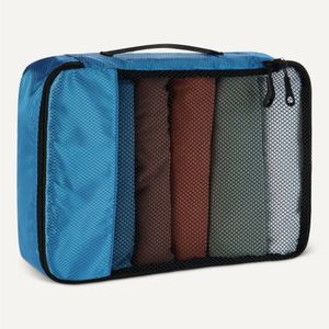 Amazon Essentials Packing Cubes Set – Sky Blue Travel Organizers