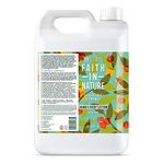 Faith In Nature Natural Grapefruit & Orange Hand & Body Lotion, Energising, Vegan & Cruelty Free, No SLS or Parabens, 5L Refill Pack