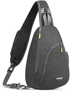 G4Free RFID Sling Bag Crossbody Backpack Casual Chest Shoulder Daypack Gym Bag for Hiking Travel 7L