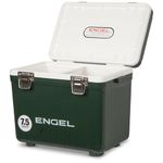 Engel UC7 7.5qt Leak-Proof, Air Tight, Drybox Cooler and Small Hard Shell Lunchbox for Men and Women in British Racing Green