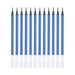 uni-Ball UMR-10 0.1mm Gel Pen Refill | Usable for UM-153S | Blue Ink, Pack of 12