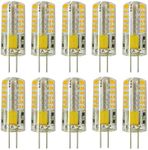 RAYHOO 10pcs G4 LED Bulbs JC Bi-Pin