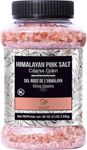Soeos Himalayan Pink Salt 80oz (2.25kg), Kosher, Course Grain, Nutrient and Mineral Dense for Health, Gourmet Pure Crystal Pink Salt for Grinder, Pink Sea Salt, Himalayan Salt