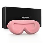 100% Blackout Sleep Mask for Women & Men - Eye Mask - Zero Eye Pressure Eye Mask for Sleeping - Eyelash & Eye Movement Friendly Sleeping Mask with Adjustable Strap - Premium Sleep Mask for Travel