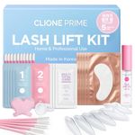 Korean Lash Lift Kit - 5 Sets At Home Eyelash Perm Kit with Upgraded Glue, Eyelash Lift, DIY Lash Perm Easy for Beginner & Professional, Semi Permanent Perming Wave Suitable For Salon & Home (Blue)