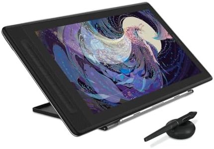 HUION KAMVAS Pro 16 2.5K QHD Drawing Tablet with Screen QLED Full-Laminated Graphics Tablet with Battery-Free Pen, 15.8-inch Digital Art Tablet Compatible with Mac, PC, Android & Linux