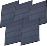 AZDelivery 5X Kit Module Kit Polysilicon Mini Solar Panel 5V 1,5W Small Solar Panel Portable Cell System for Charging Batteries, Phones encapsulated in Waterproof Resin