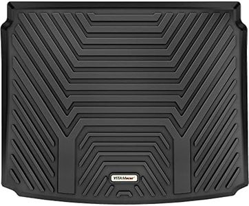 YITAMOTOR Cargo Trunk Mats Compatible with 2021-2023 Nissan Rogue No Sport, Cargo Liner Custom Fit Black TPE All Weather Car Trunk Liner