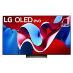 LG 65-Inch C4 OLED evo 4K Smart TV - α9 AI Processor 4K, Alexa Built-in, 144Hz Refresh Rate, HDMI 2.1, G-Sync, FreeSync, VRR, WebOS 24, Dolby Vision, Dolby Atmos (OLED65C4PUA, 2024)