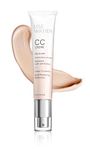 Lise Watier CC Crème Colour Corrector Multi-Perfecting Moisturizer SPF 25, Light/Clair, Hydrating Lightweight Texture, Self-Adjusting Pigments, All Skin Types, 40 mL