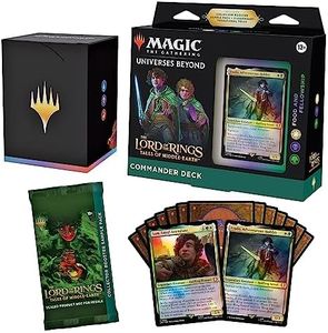 Magic The Gathering The Lord of The Rings: Tales of Middle-Earth Commander Deck 2 + Collector Booster Sample Pack