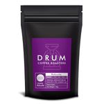 500 g Dark Roast Robusta Coffee Beans | Drum Coffee Roasters | Low Acid With High Caffeine Content | Bold And Intense Flavor Profile |