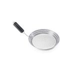 Outset Grill Skillet with Removable Handle, Stainless Steel
