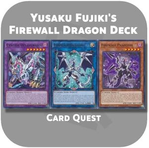 Generic Complete Custom Deck for Yu-Gi-Oh! VRAINS - Playmaker Yusaku Fujiki's Firewall Dragon Link Deck