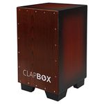 Clapbox Cajon CB11 -Sunburst, Oak Wood (H:50 W:30 L:30) - 3 Internal Snares