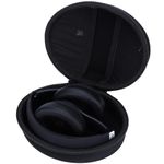 Lebakort Hard Carry Case Compatible with Beats Studio Pro Studio 3 Solo 4 Solo3 Solo2 Wireless Noise Cancelling Over-Ear Headphones (Black Case)