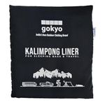 Gokyo Kalimpong Liner - for Sleeping Bags & Travel Multipurpose Breathable Liner for Hygiene & Extra Layer of Warmth in Sleeping Bags, Trek Tea House, Hotels, Trains & Travel-Grey