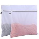 Kimmama Large Laundry Bags Mesh Wash Bags,Oversize Honeycomb Mesh Delicates Bag for Washing Machine,Jumbo Net Laundry Bag for Washing Delicates,Big Clothes,Sweater,Bed Sheet,Bedcover,Blanket,Curtain