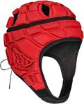 Soft Shell Football Rugby Headguard Foam Cotton Head Protective Soft Padded Headgear Soccer No Bump Cap for Kids Youth