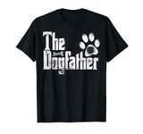 Mens The Dogfather Dad Fathers Day Dog Lover T-Shirt