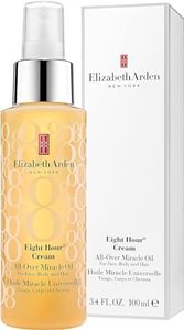 Elizabeth Arden - Eight Hour, Olio Universale Miracoloso, Trattamento All in 1, con Vitamina E ed Omega 6 e 9, Idrata e Rivitalizza la Pelle, Illumina Corpo e Capelli - 100 ml