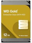 Western Digital HDD Gold 12 TB SATA 256 MB 3.5 Inch