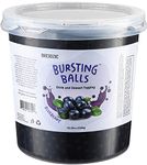 Blueberry Boba Pearls Blueberry Popping Boba Bursting Boba Blueberry Bubble Tapioca Pearls for Bubble Tea (Blueberry, 7 LB 1 Pack)