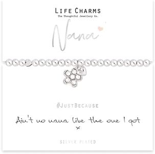 Life Charms Nana Silver Bracelet