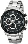 KENNETH COLE KC9384 Stainless Steel Watch for Men, Strap – Silver