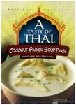 A Taste of Thai Coconut Ginger Soup Base - 2oz Pack of 6 Ready-to-Use Mix | Flavored with Classic Thai Spices | Use as Rub Marinade or Dip | Non-GMO | Gluten-Free