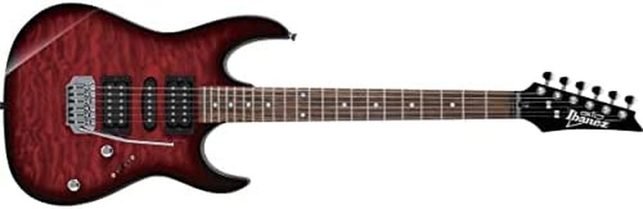 Ibanez Gio GRX70QA-TRB Transparent Red Burst - Electric Guitar