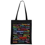 Memere Tote Bag Memere Gift from Grandchildren Mother’s Day Gift for Memere Grandma (Memere Tote BLK)