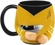 Vandor 55973 Star Trek Captain Kirk 18 oz. Sculpted Ceramic Mug